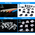 Suministro de fábrica personalizado Todos los tipos de pvc de montaje eléctrico